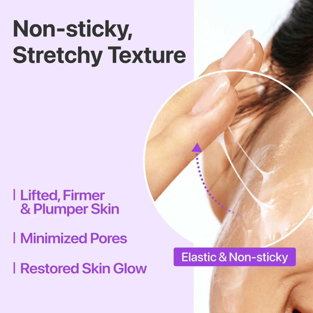 Numbuzin No.9 NAD+ Bio Lifting-sil Essence – elastická, nelepivá textúra, ktorá zdvíha, spevňuje a dodáva pokožke pružnosť a žiarivosť.