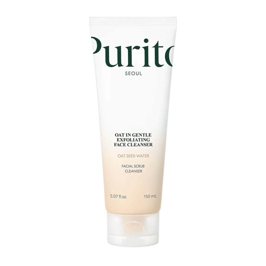 Purito SEOUL Oat In Gentle Exfoliating Face Cleanser – exfoliačný čistiaci pleťový peeling s ovsom pre jemnú a čistú pokožku