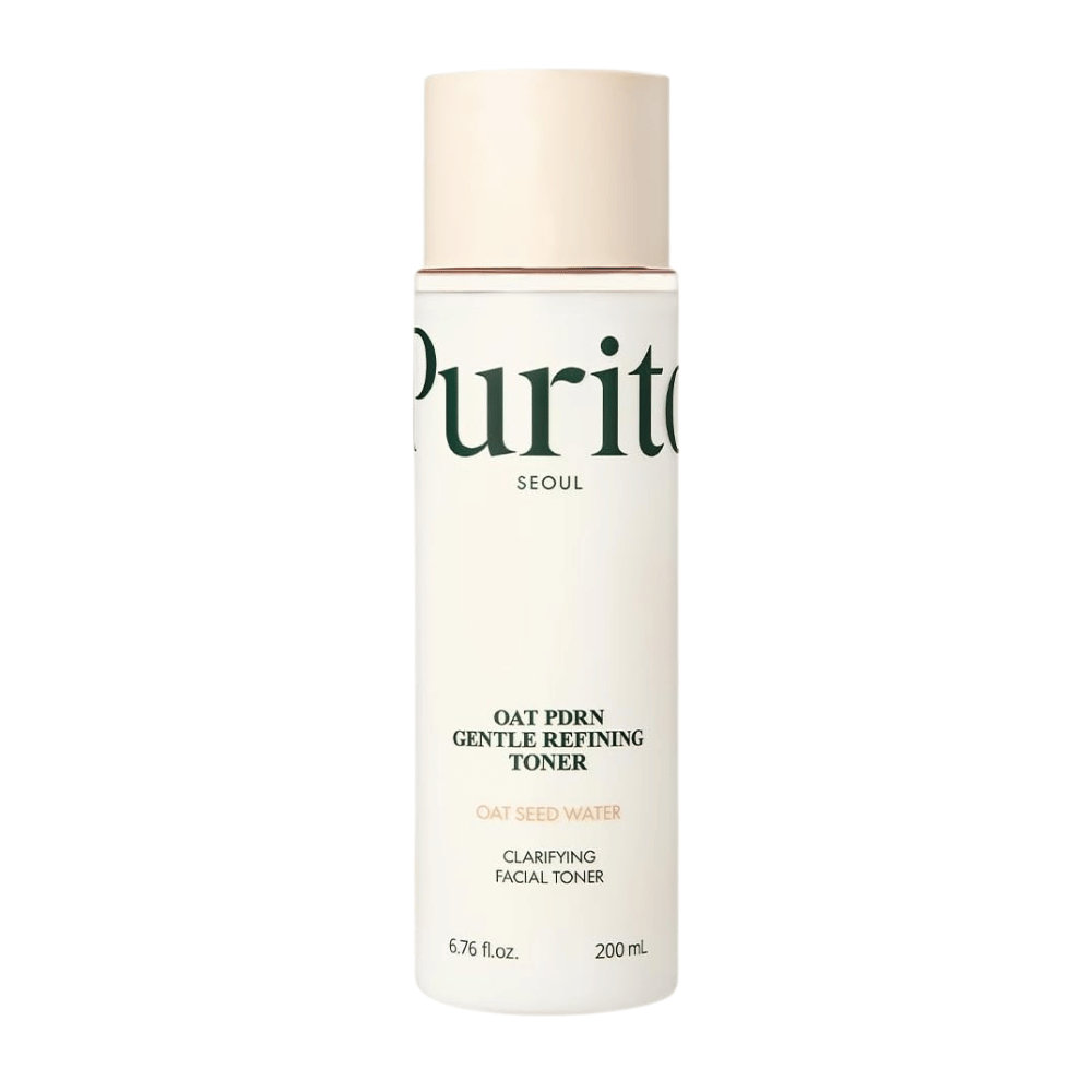 Purito SEOUL Oat PDRN Gentle Refining Toner – kórejský toner s vodou z ovsených semien, ktorý posilňuje kožnú bariéru a poskytuje rovnomernejšiu štruktúru pokožky