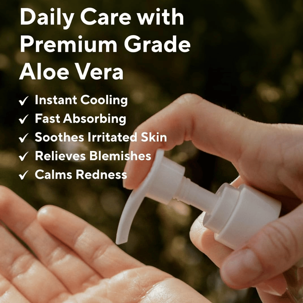 AROMATICA Organic Aloe Vera Gel – upokojujúci a hydratačný gél z aloe vera na každodennú starostlivosť o pleť