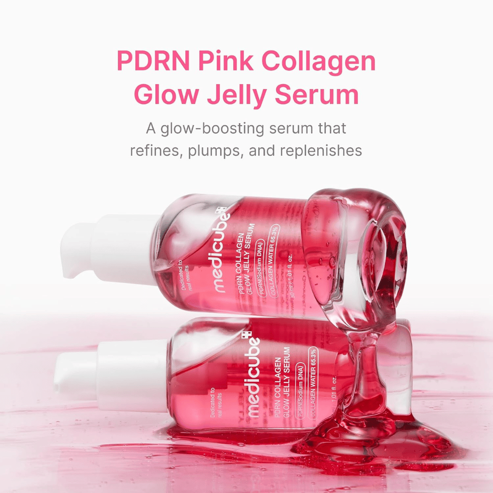 Medicube PDRN Collagen Glow Jelly Serum pre hydratovanú, plnšiu pleť s prirodzeným jasom a elasticitou