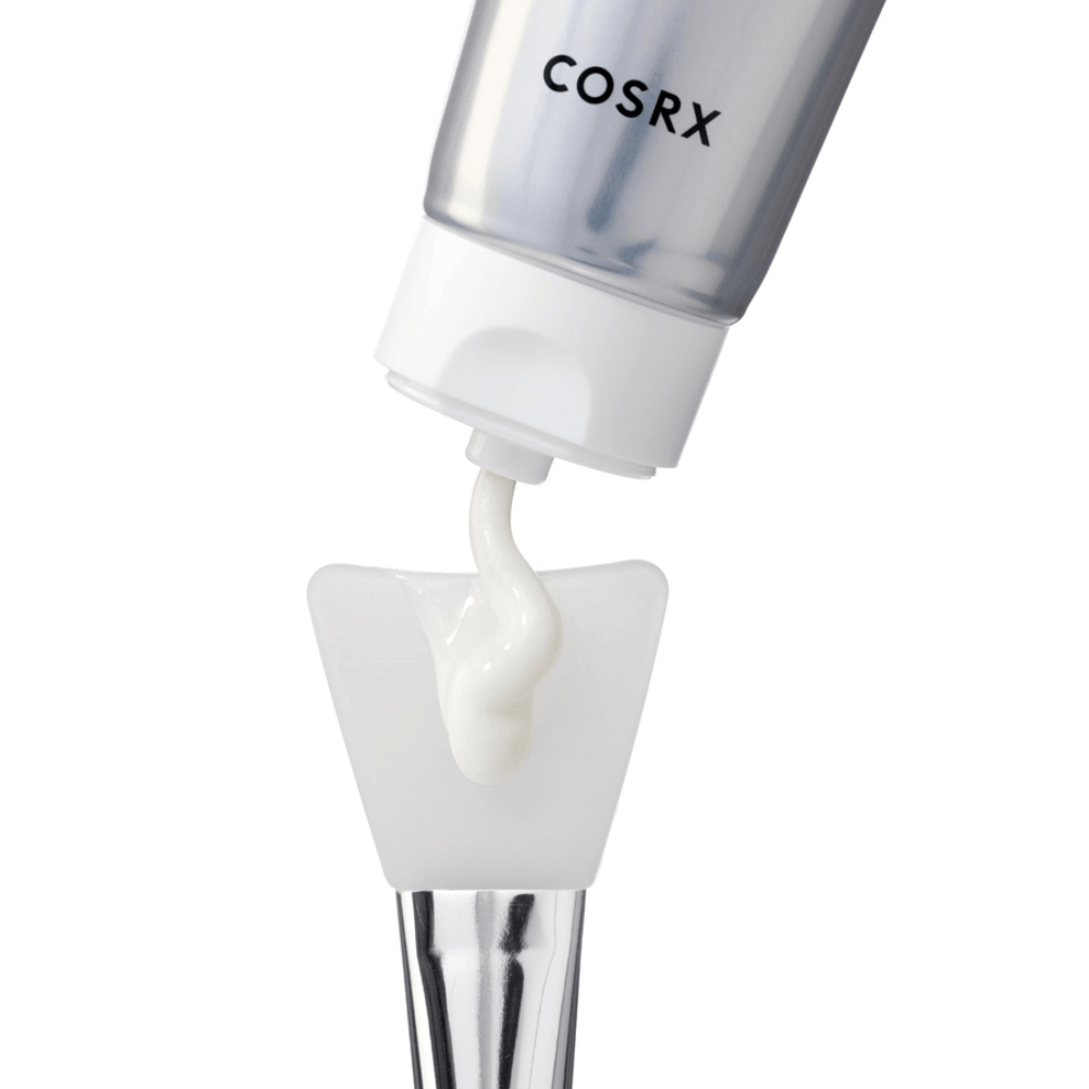 COSRX PDRN EXOSOME Skinplaning Glaze Mask s krémovou textúrou, ktorá dodáva jas, hydratuje pleť a zlepšuje jej štruktúru.