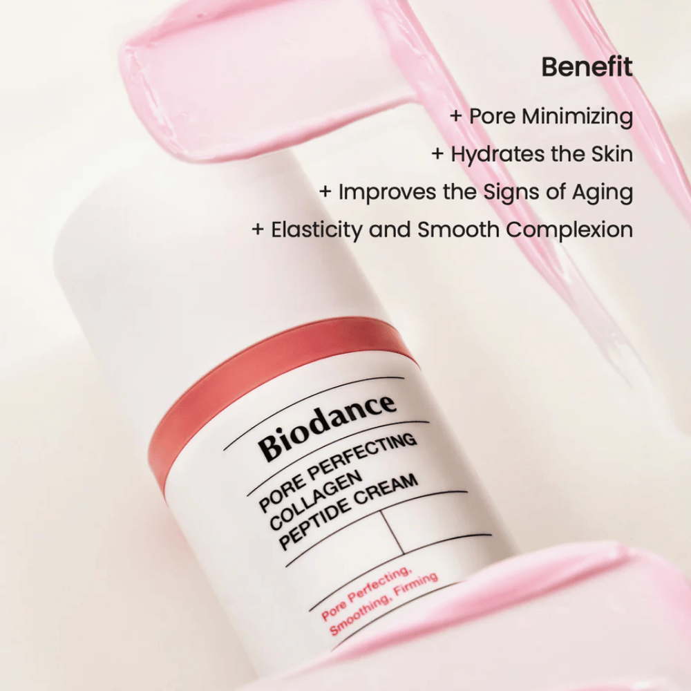 Biodance Pore Perfecting Collagen Peptide Cream konzistencia – póry zmenšujúci a spevňujúci pleťový krém s kolagénom