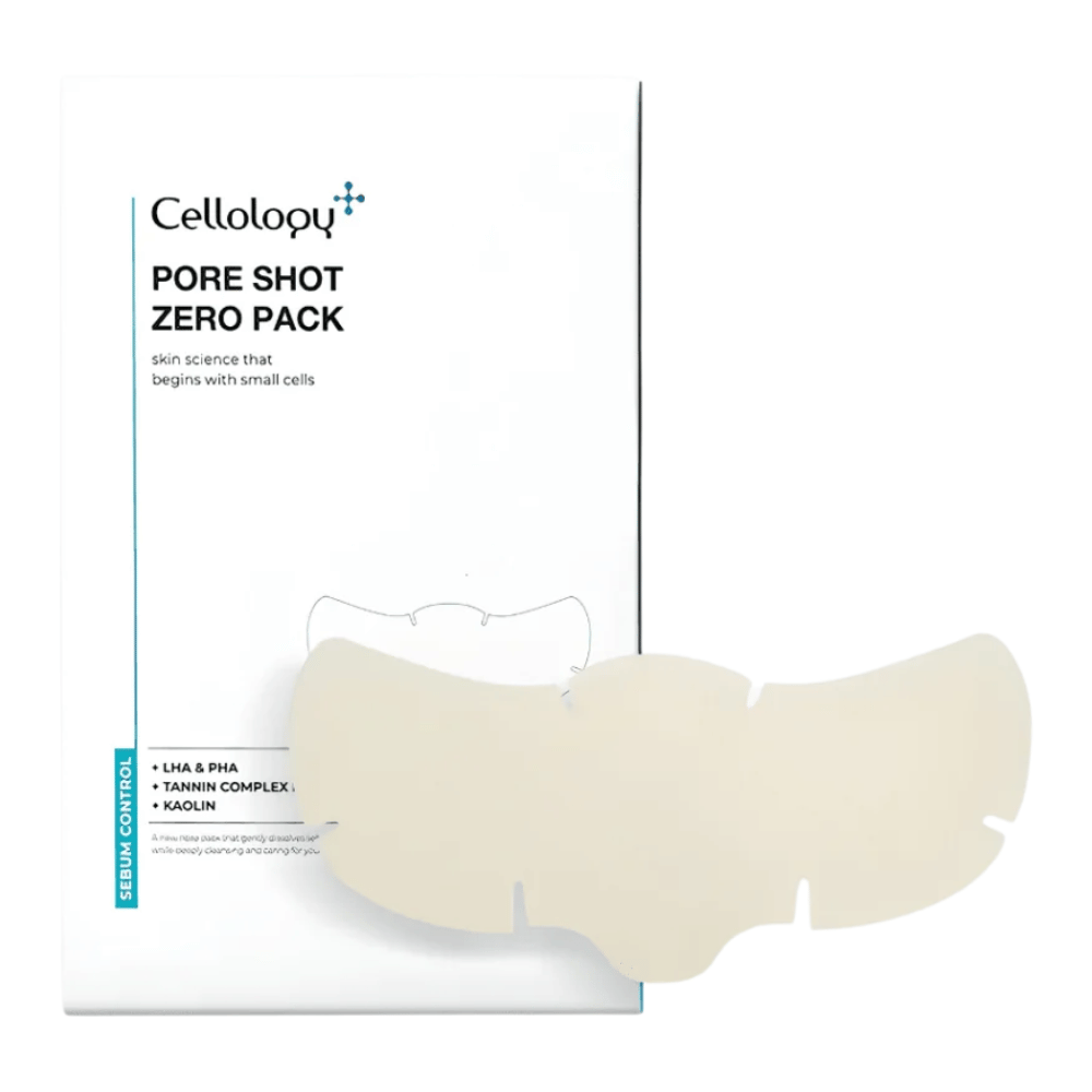 Cellology Pore Shot Zero Pack – náplasť na póry na cielenú starostlivosť o póry a nadbytočný maz