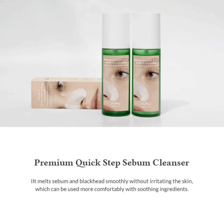 Dr. Althea Premium Quick Step Sebum Cleanser – efektívne čistenie mazu, ktoré rozpúšťa maz a nečistoty, pričom udržuje pokožku hydratovanú a vyváženú.