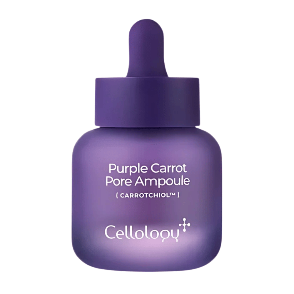 Cellology Purple Carrot Pore Ampoule s Carrotchiolom – kórejská ampulka na starostlivosť o póry a rovnomernejšiu textúru pleti.