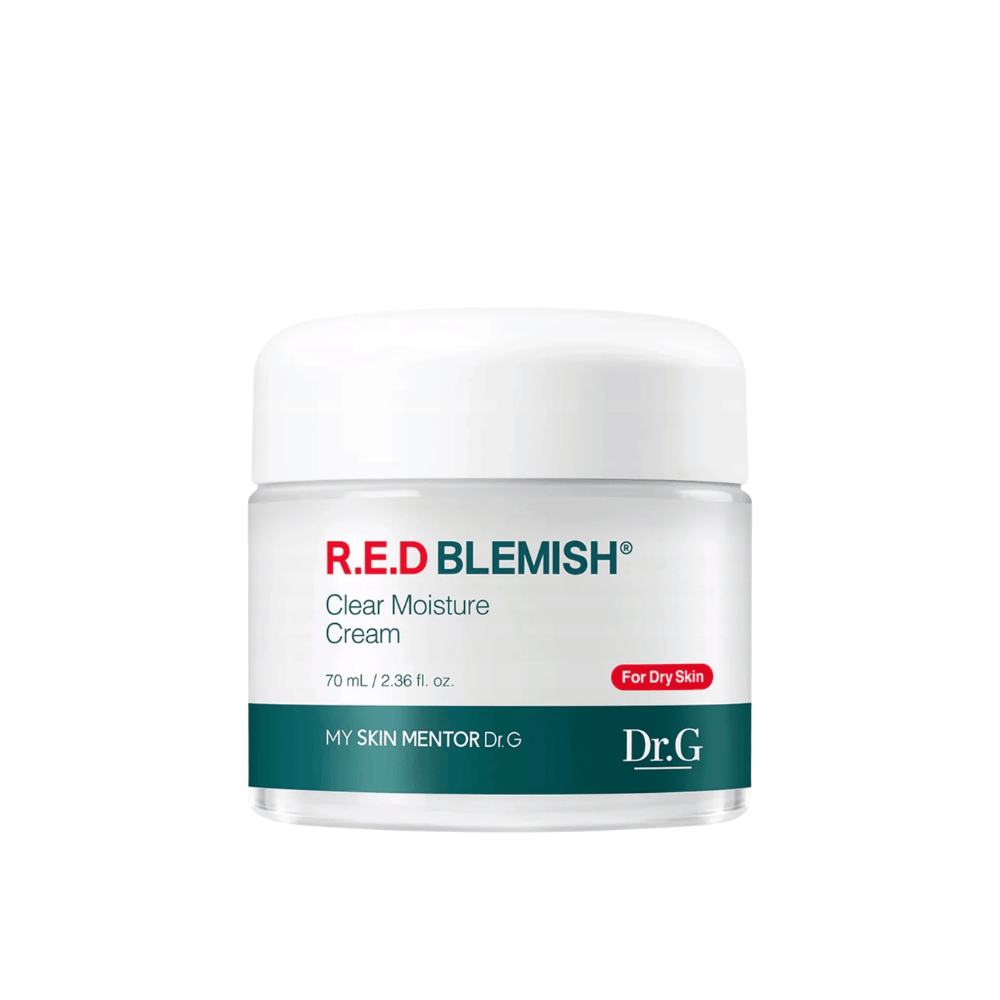 Dr.G R.E.D Blemish Clear Moisture Cream – hydratačný pleťový krém v 70 ml tégliku.