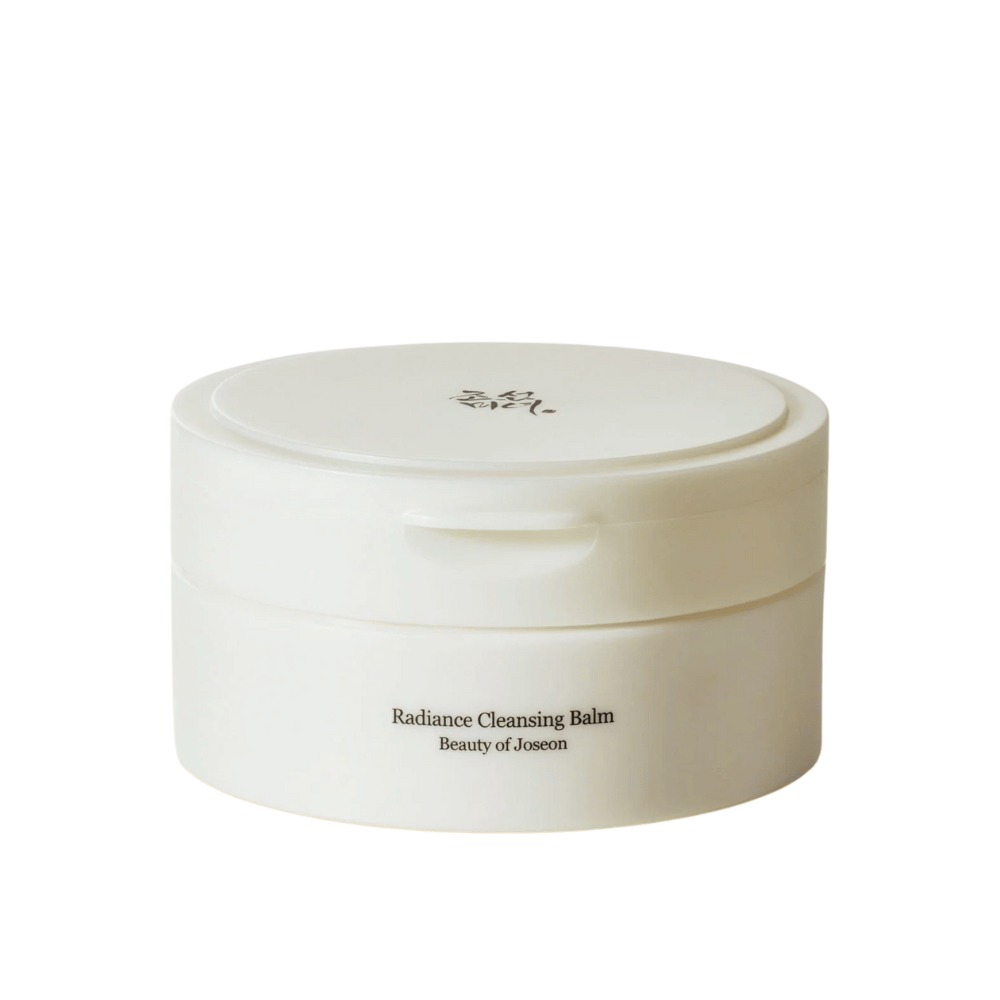 Obrázok produktu Beauty of Joseon Radiance Cleansing Balm v bielom balení – olejové čistenie pre čistú a jasnú pleť.