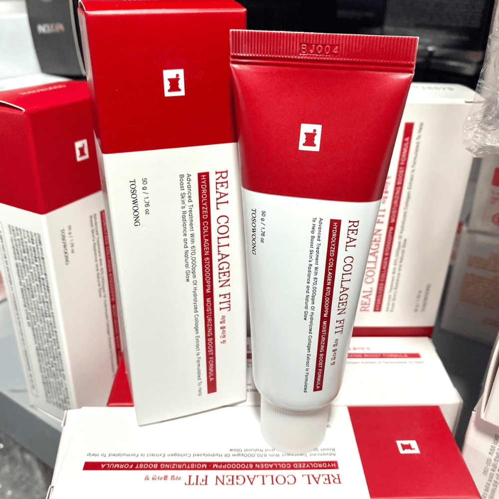 Tosowoong Real Collagen Fit obsahuje hydrolyzovaný kolagén a hĺbkovo hydratuje pokožku, pričom posilňuje jej elasticitu. Formula zlepšuje lesk pokožky a jej prirodzenú bariéru, čo poskytuje zdravý a mladistvý vzhľad. Ideálne na každodenné použitie.