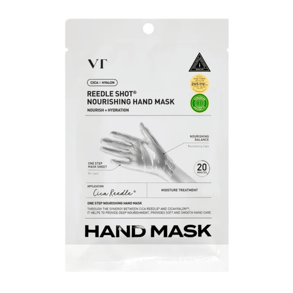 VT Cosmetics Reedle Shot Nourishing Hand Mask s CICA Reedle a kyselinou hyalurónovou pre intenzívnu starostlivosť o ruky