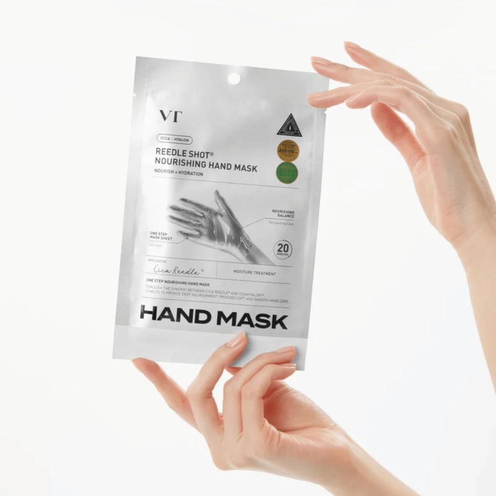 VT Cosmetics Reedle Shot Nourishing Hand Mask hydratačná maska na ruky s CICA a hyalurónom pre suché ruky