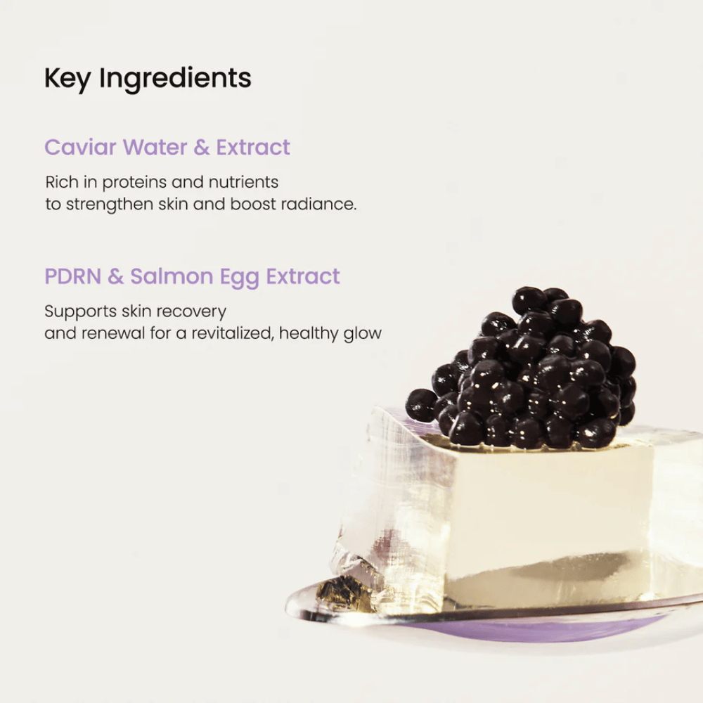 Nový gélový základ sheet mask od Biodance – Rejuvenating Caviar PDRN Real Deep Mask ktorý revitalizuje pokožku a posilňuje kožnú bariéru
