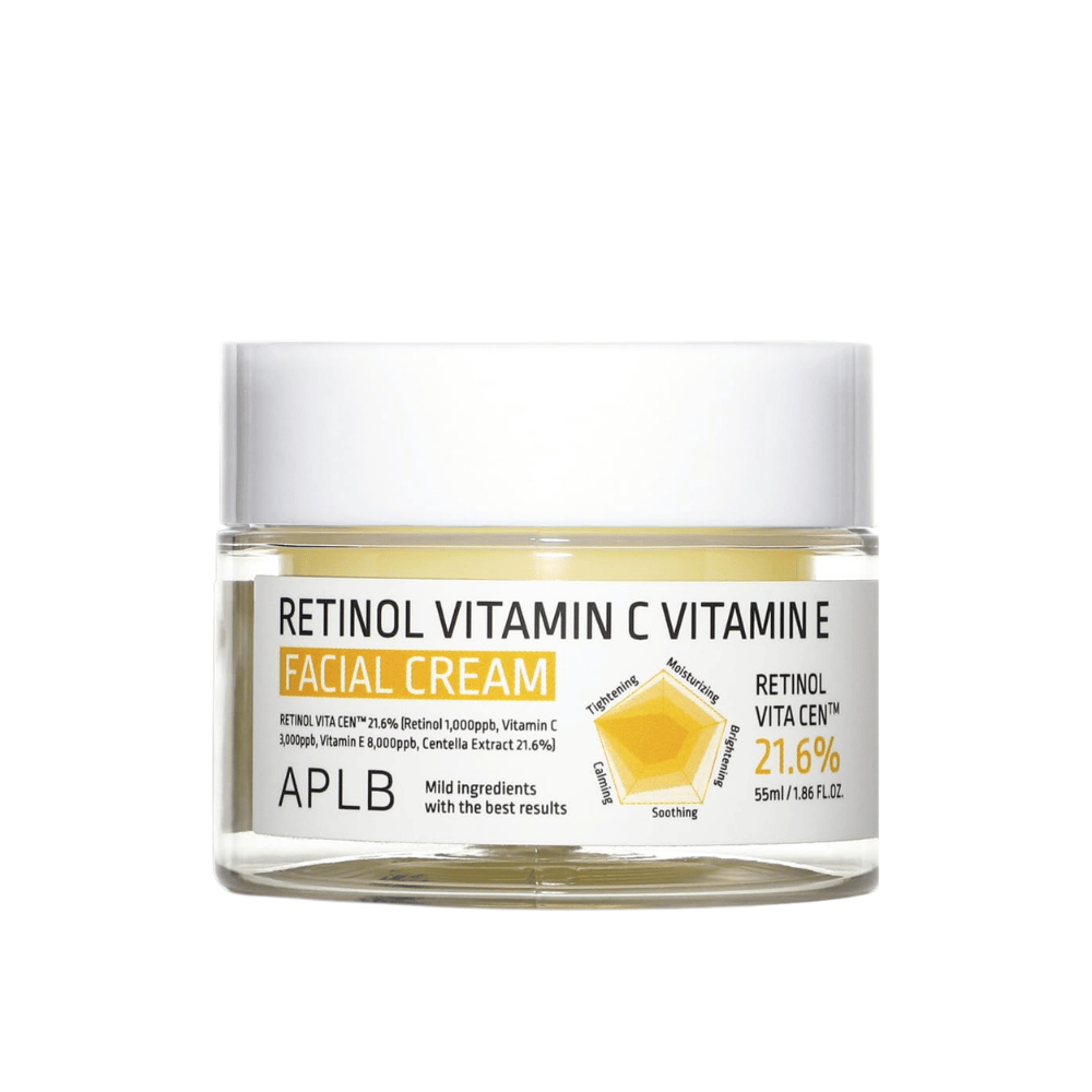 APLB Retinol Vitamin C Vitamin E Facial Cream 55 ml obrázok produktu na bielom pozadí