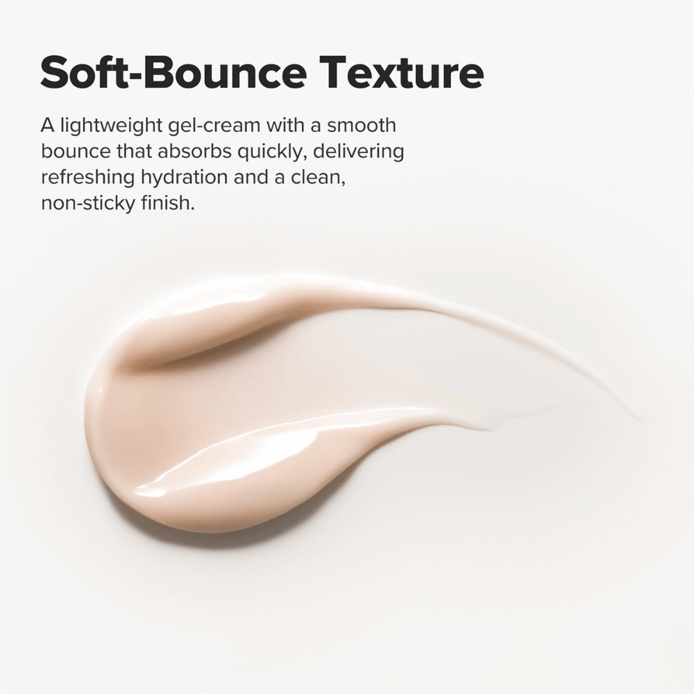 Beauty of Joseon Revive Firming Moisturizer krémová gélová textúra, ktorá sa rýchlo vstrebáva a zanecháva hydratovanú pleť s prirodzeným jasom.