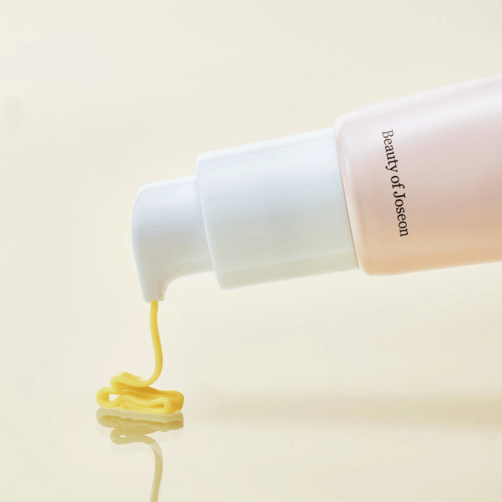 Beauty of Joseon Revive Eye Serum pumpa so žltou formulou – kórejské očné sérum pre žiarivosť, elasticitu a zníženie vrások.
