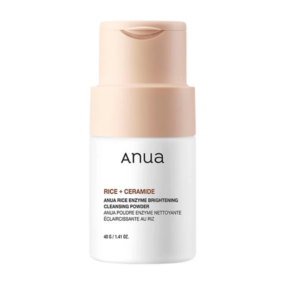 Anua Rice Enzyme Brightening Cleansing Powder je čistiaci produkt, ktorý kombinuje ryžu a ceramidy na jemnú exfoliáciu a rozjasnenie. Vytvára bohatú penu, ktorá účinne odstraňuje nečistoty a odumreté kožné bunky, čo vedie k čistej a žiarivej pleti. S pH vyváženou formulou je vhodný pre všetky typy pleti, vrátane citlivej pleti.