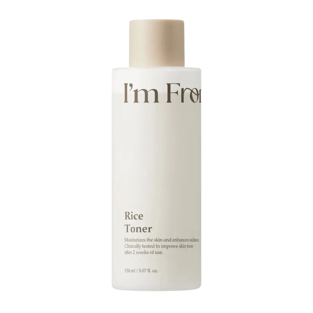 I'm From Rice Toner 150 ml hydratačného pleťového tonika so 77,78 % ryžového extraktu pre žiarivý vzhľad