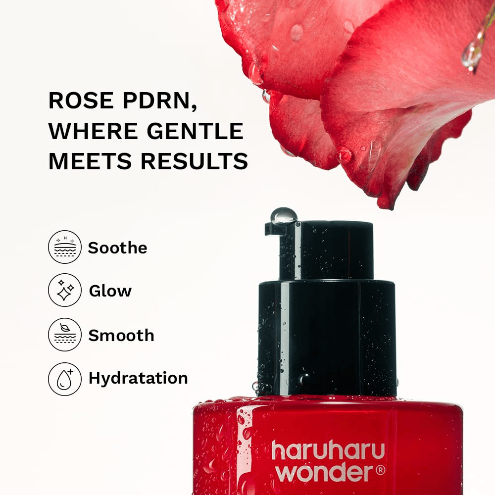Haruharu Wonder Rose PDRN Soothing Serum – hydratačné sérum pre rozjasnenie, jemnejšiu pokožku a upokojujúci účinok