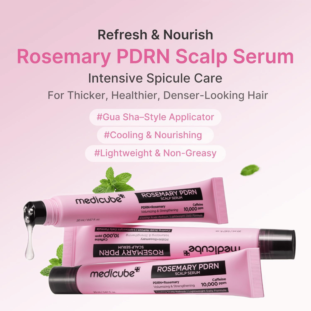 Medicube Rosemary PDRN Scalp Serum – intenzívna starostlivosť o pokožku hlavy a hustejšie vlasy