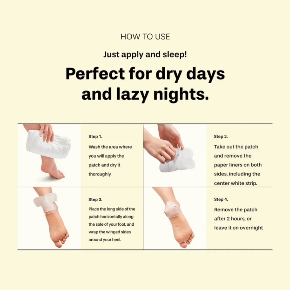 BAREN Shea Butter Sleeping Heel Patch – ako používať hydratačné náplasti na suché päty