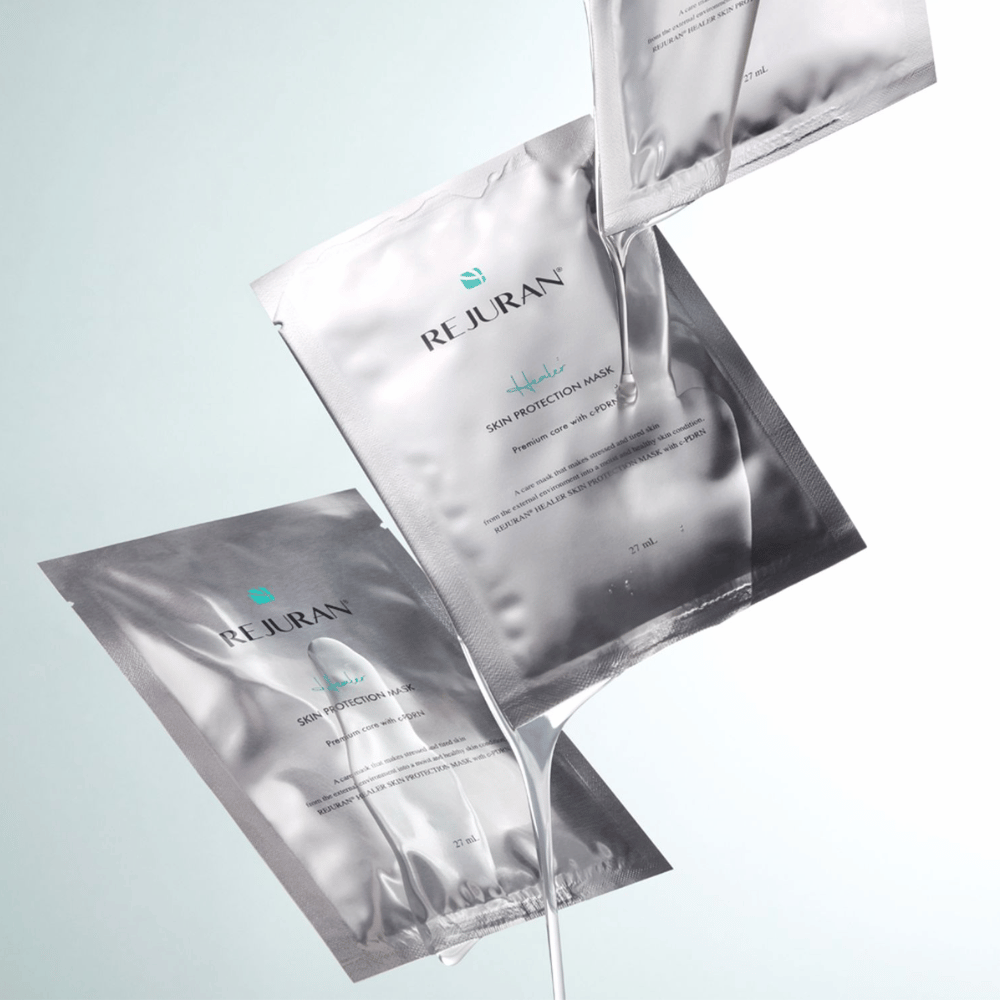 REJURAN Skin Protection Mask – kórejské plátenné masky s c-PDRN a hydratačným sérom.