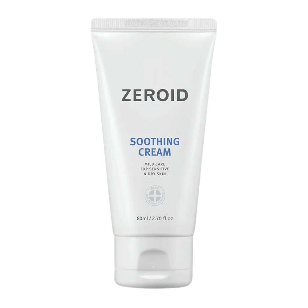 ZEROID Soothing Cream 80 ml hydratačný pleťový krém, ktorý upokojuje a posilňuje ochrannú bariéru pokožky