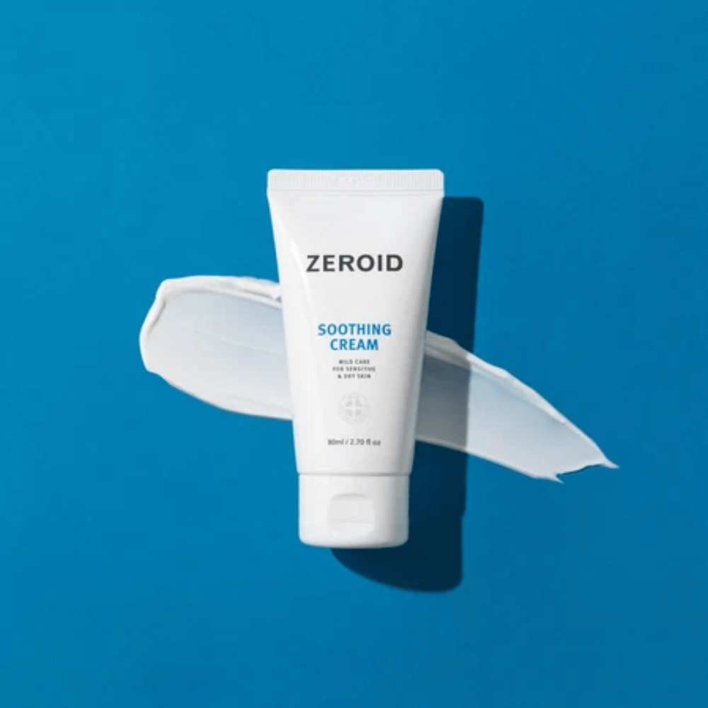 ZEROID Soothing Cream s vlastnosťami posilňujúcimi bariéru a hydratačnými účinkami pre citlivú pokožku