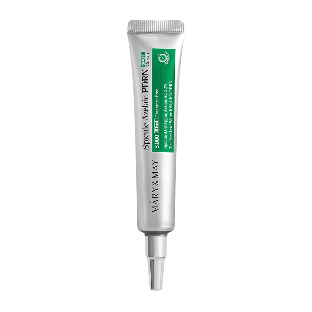 Mary&May Spicule Azelaic PDRN Spot Cream – produktový obrázok bodového krému s kyselinou azelaovou a PDRN