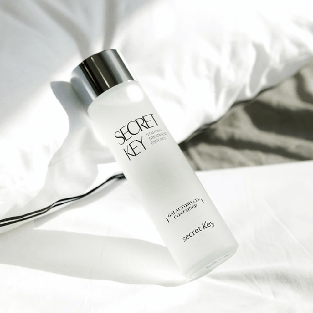 Secret Key Starting Treatment Essence – kórejská esencia s fermentovanými galactomyces, ktorá hydratuje a zlepšuje textúru pokožky.