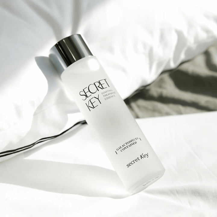 Secret Key Starting Treatment Essence – kórejská esencia s fermentovanými galactomyces, ktorá hydratuje a zlepšuje textúru pokožky.