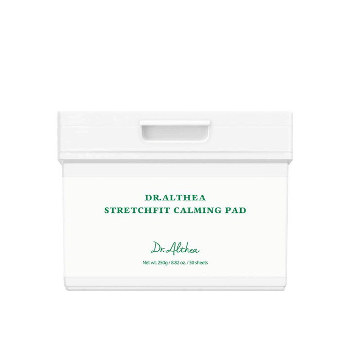 Obrázok – produktový obrázok (Google Images dôležité)
Dr. Althea Stretchfit Calming Pad pleťové tampóny v dóze na upokojujúcu starostlivosť o pleť, hydratáciu a zlepšenie rovnováhy pleti.