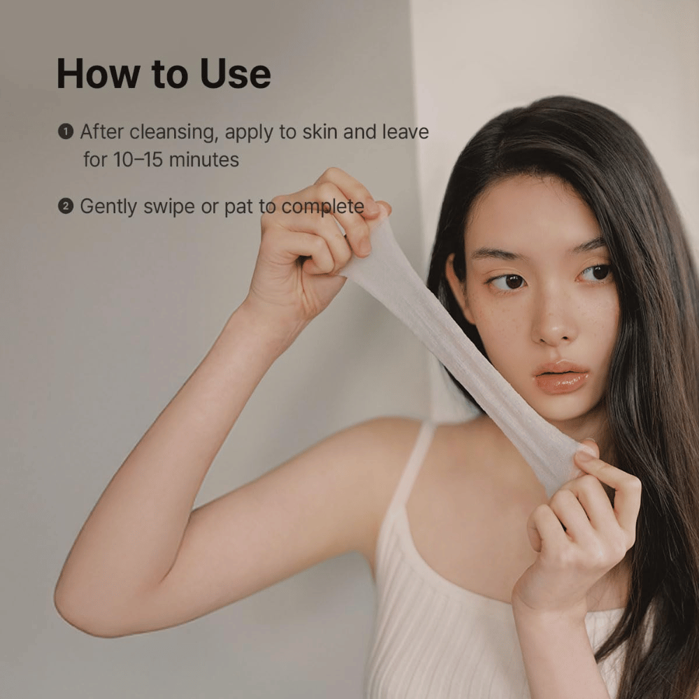 Obrázok – použitie (how to use)
Dr. Althea Stretchfit Calming Pad sa používajú po čistení ako upokojujúca pleťová maska, ktorá hydratuje a chladí podráždenú pleť.