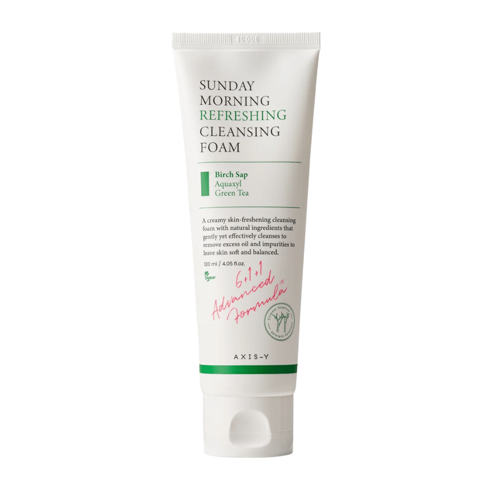 AXIS-Y Sunday Morning Refreshing Cleansing Foam 120 ml obrázok produktu na bielom pozadí