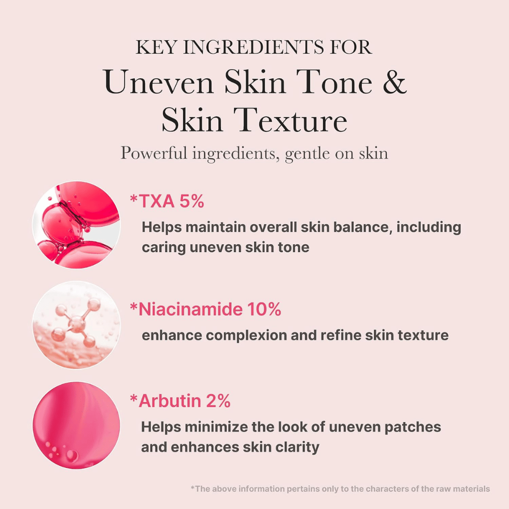 2. Medicube TXA Niacinamide 15 Serum – s 5 % kyseliny tranexámovej, 10 % niacínamidu a 2 % arbutínu na nerovnomerný tón pleti a pigmentové škvrny