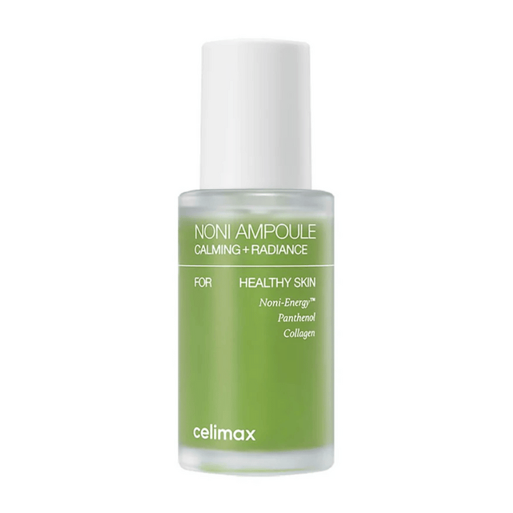 Celimax The Real Noni Ampoule je ampulka s upokojujúcim a žiarivým účinkom pre zdravú pokožku. Obsahuje Noni-Energy™, panthenol a kolagén na hydratáciu a zlepšenie elasticity pokožky. Perfektné na každodenné použitie pre sviežu a žiarivú pleť!