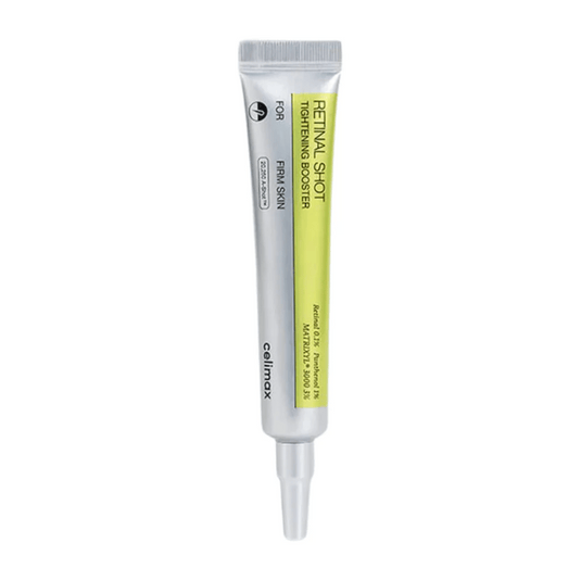 Získajte pevnejšiu a mladistvejšiu pokožku s Celimax Vita A Retinal Shot Tightening Booster. Tento účinný prípravok s retinalom pomáha znižovať viditeľnosť vrások a zvyšovať elasticitu pokožky. Perfektné na to, aby vaša pokožka dostala starostlivosť, ktorú si zaslúži!
