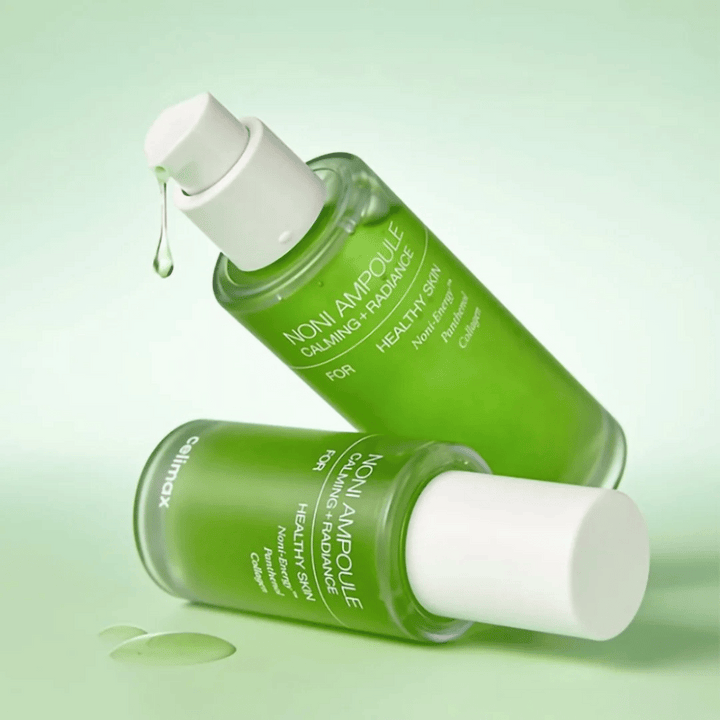 Celimax The Real Noni Ampoule je produkt starostlivosti o pleť, ktorý poskytuje upokojujúci a žiarivý účinok pre zdravú pokožku. Formulovaný s noni-extraktom a kolagénom, pomáha hydratovať a zlepšovať štruktúru pokožky. Perfektné na každodenné použitie na dosiahnutie sviežej a žiarivej pleti!