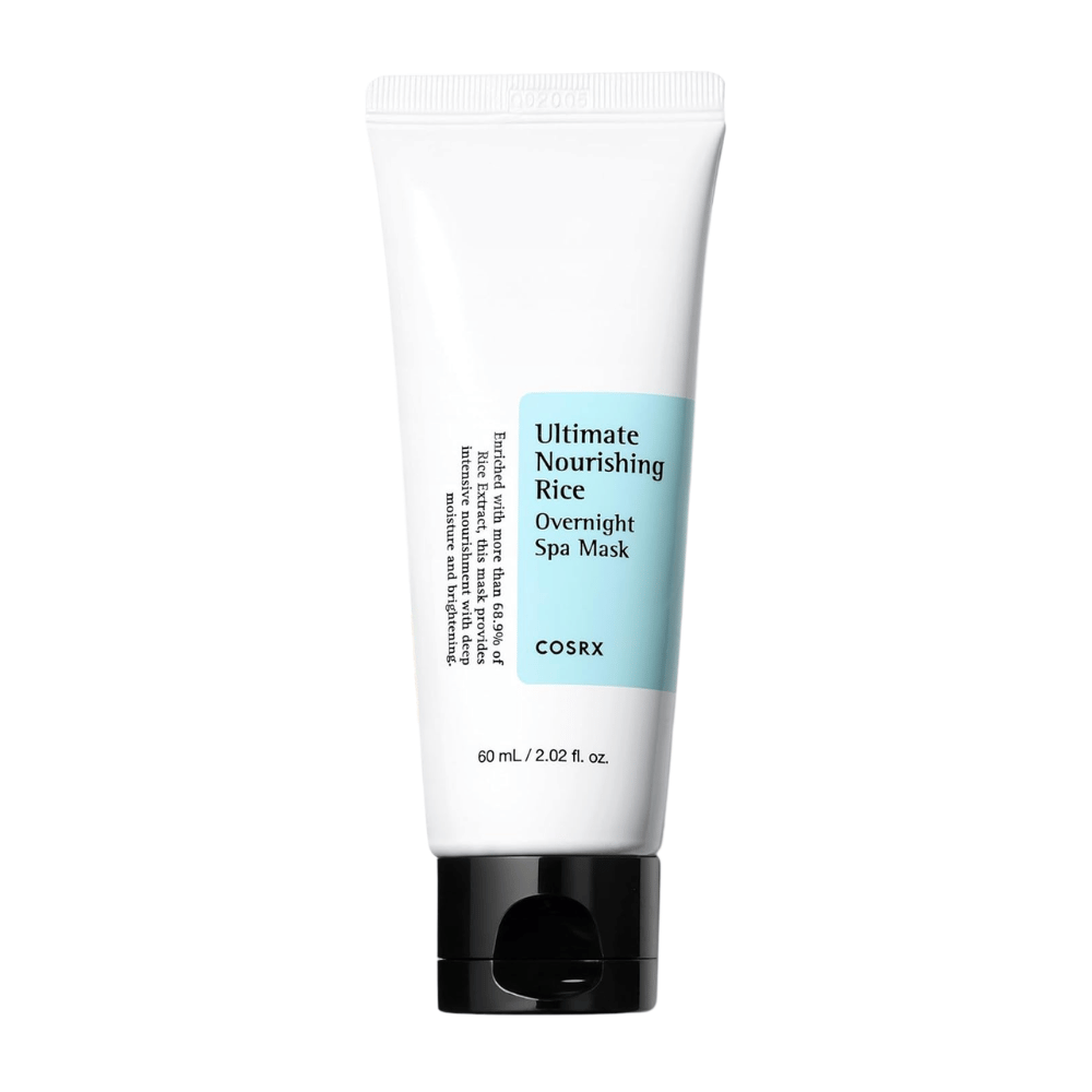 COSRX Ultimate Nourishing Rice Overnight Spa Mask 60 ml spánková maska s ryžovým extraktom pre hydratovanú a jasnú pokožku