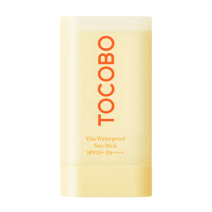 TOCOBO Vita Waterproof Sun Stick je opaľovacia tyčinka s SPF50+ PA++++, ktorá poskytuje vysokú ochranu proti UV žiareniu. Vodoodolná, ľahko aplikovateľná a ideálna pre citlivú pokožku.