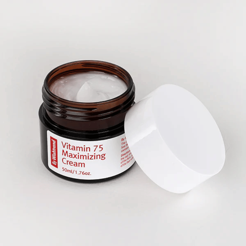 By Wishtrend Vitamin 75 Maximizing Cream pleťový krém s rakytníkom, ktorý hydratuje pokožku a zjednocuje tón pleti a dodáva prirodzený jas.