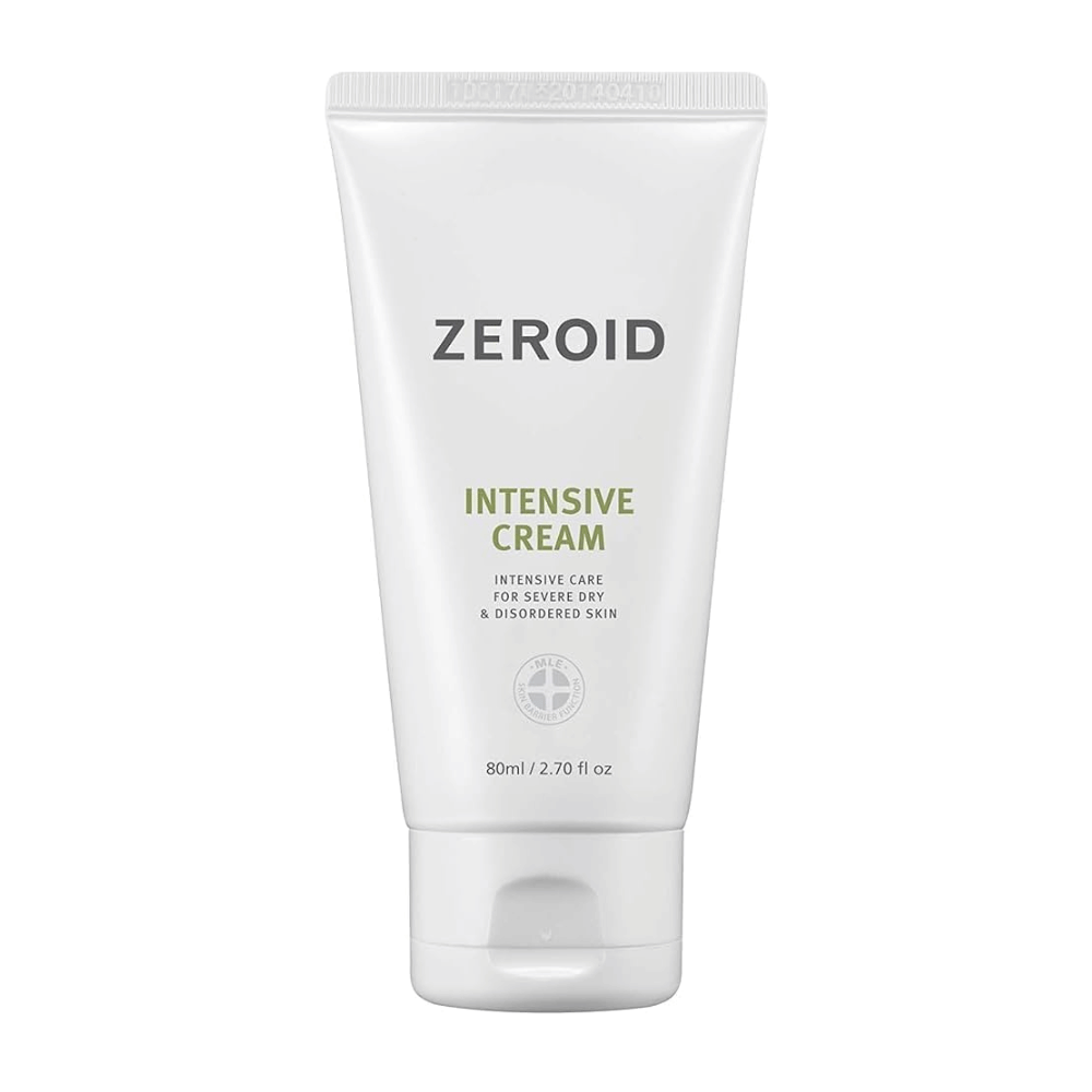 ZEROID Intensive Cream je intenzívny pleťový krém pre veľmi suchú, citlivú a poškodenú kožnú bariéru. Hĺbkovo hydratuje, posilňuje ochrannú bariéru pokožky a pomáha zmierniť pocit pnutia a podráždenia pre dlhotrvajúci komfort.