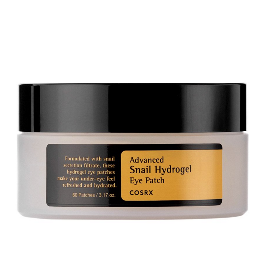 COSRX Advanced Snail Hydrogel Eye Patch 60 ks so sekrétom slimáka.