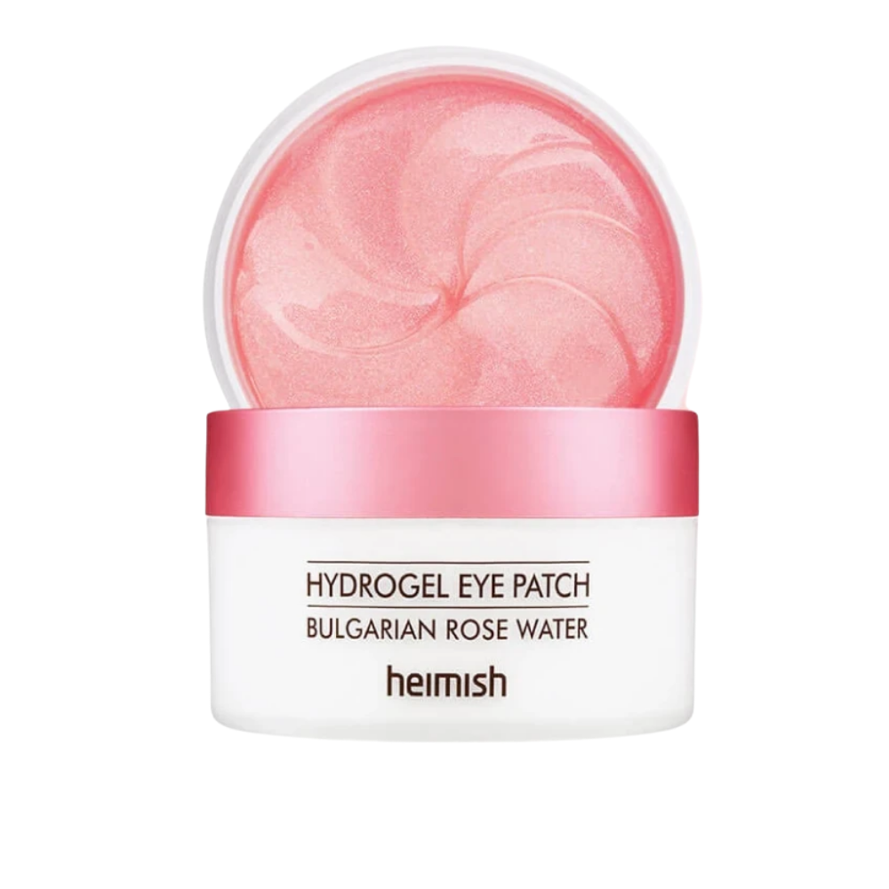 Heimish bulharská ruža Hydrogel Eye Patch 60ks s výhodami proti vráskam.