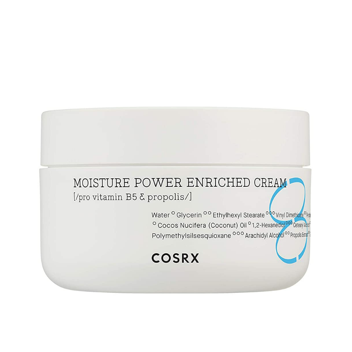 COSRX Moisture Power Enriched Cream 50ml na hydratáciu suchej pokožky.