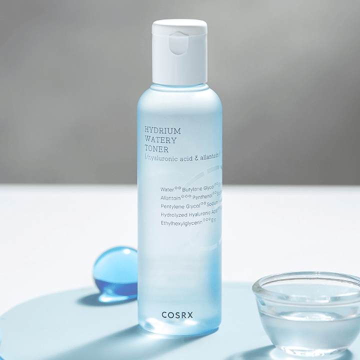 COSRX Hydrium Watery Toner 150ml, hydratačná pleťová voda s kyselinou hyalurónovou.