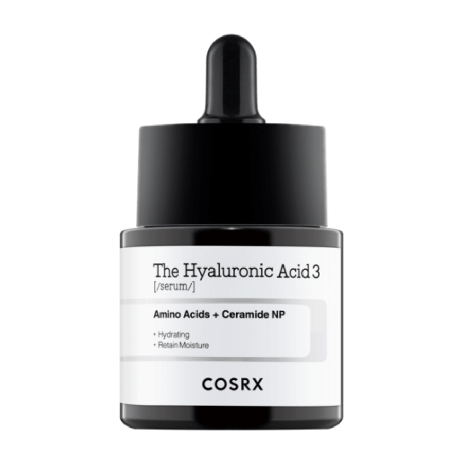 COSRX Hyaluronic Acid 3 Serum 20ml posilňuje hydratačnú bariéru pokožky.