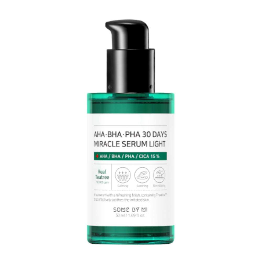 SOME BY MI AHA, BHA, PHA 30 Days Miracle Serum Light 50ml pre akné a pigmentové škvrny.