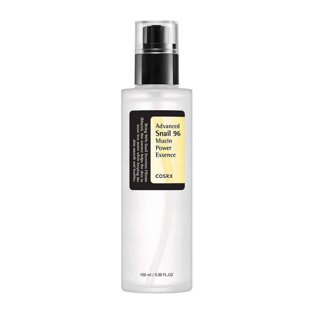 COSRX ázijská kozmetika s Advanced Snail 96 Mucin Power Essence 100ml pre kórejskú starostlivosť o pleť.