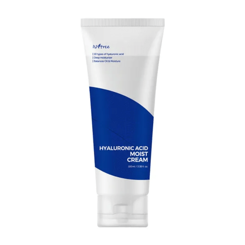 Jedna tuba Isntree Hyaluronic Acid Moist Cream 100ml pre hydratáciu.