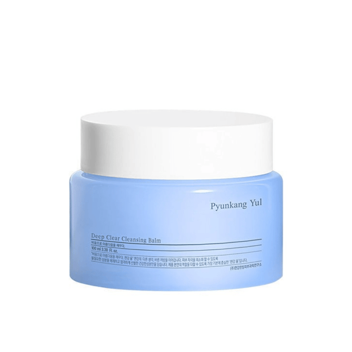 Pohár Pyunkang Yul Deep Clear Cleansing Balm 100ml na bielom pozadí.